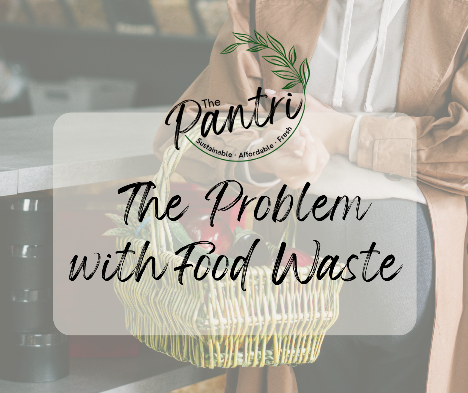 The problem with food waste blog title card